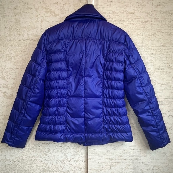 Kenneth Cole Winter Puffer Jacket Duck Down & Waterfowl Feathers Sz Large Purple - Picture 13 of 16